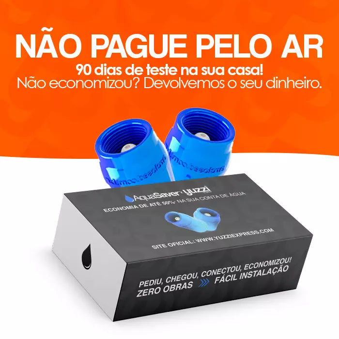 Bloqueador e Eliminador de Ar 3/4" para Economia de Água - AquaSaver™ 🔥