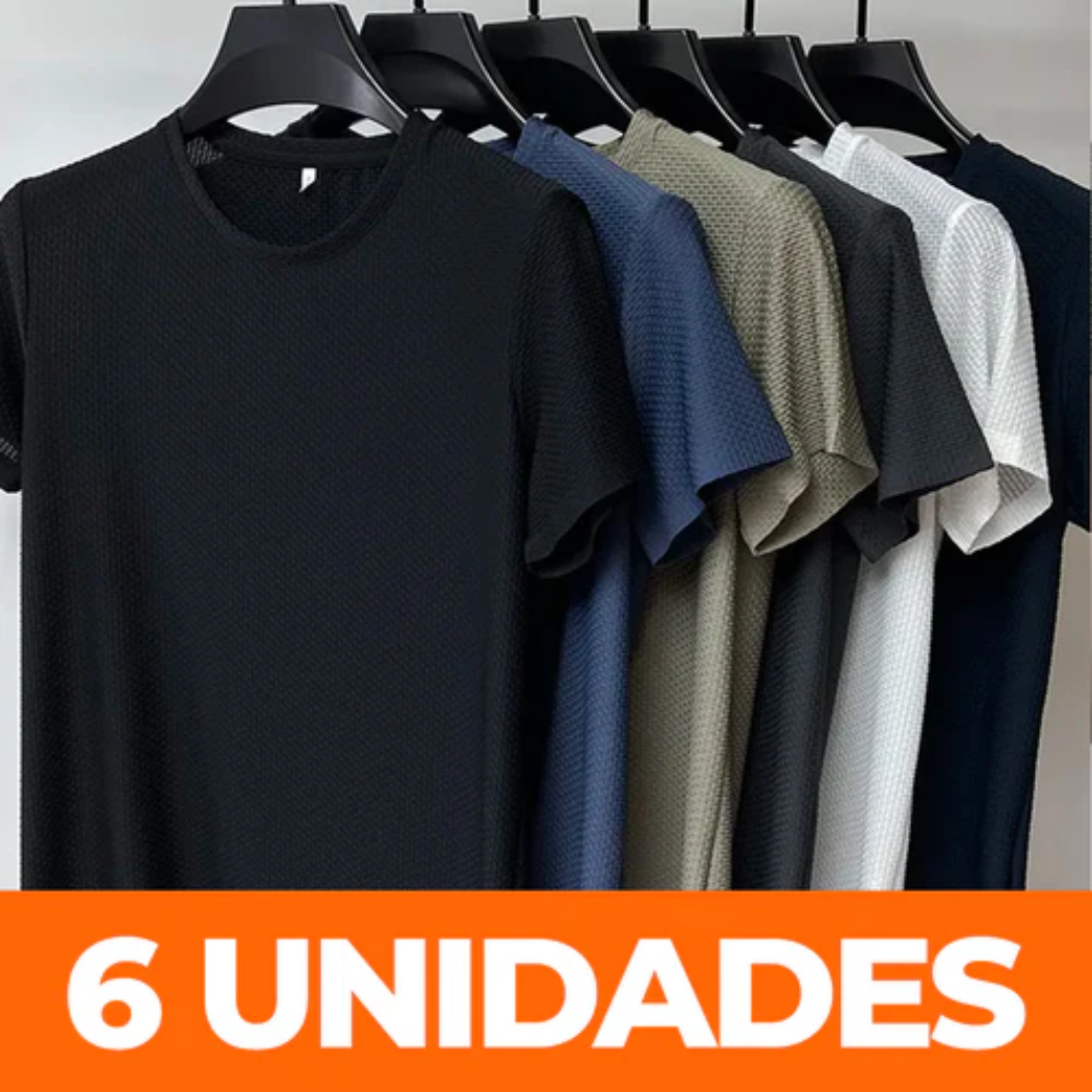 Camisas Premium Respiráveis  - (COMPRE 3 LEVE 6)