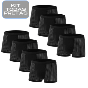 Kit Cuecas Premium Respiráveis - Compre 4 Leve 8 !