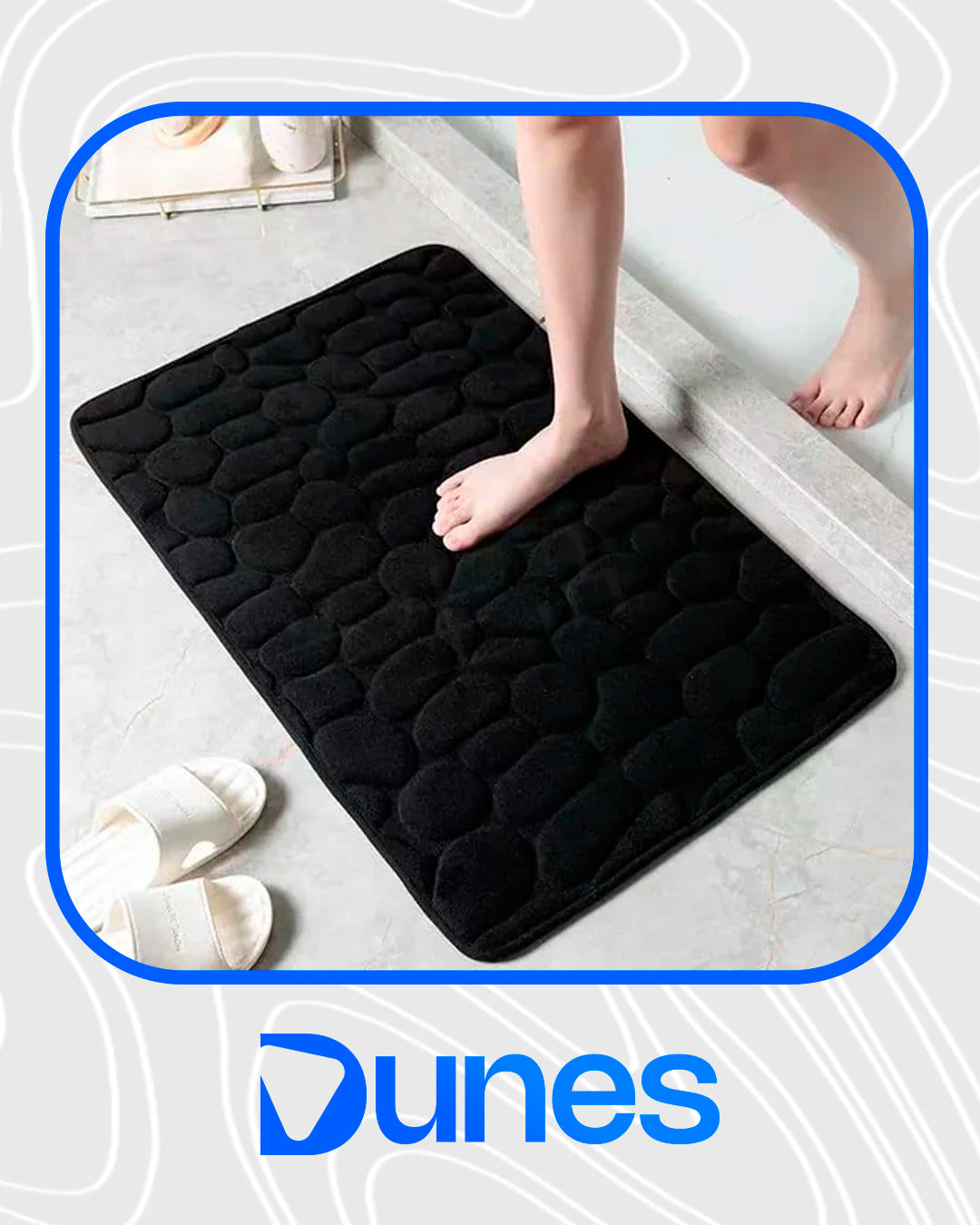 Tapete para Banheiro Antiderrapante Primar™ - PAGUE 2 LEVE 4 + Brinde Exclusivo - QUEIMA DE ESTOQUE 🔥