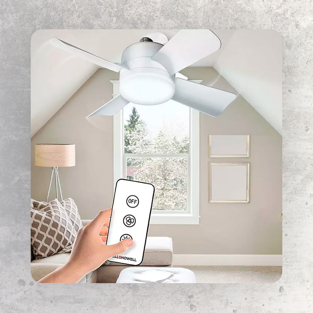 💡 Luminária Ventilador LED 2 em 1 – Potência e Conforto no Seu Ambiente!