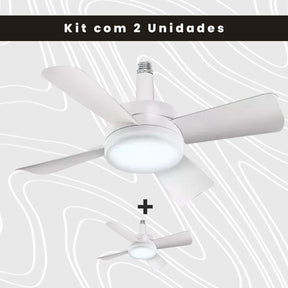💡 Luminária Ventilador LED 2 em 1 – Potência e Conforto no Seu Ambiente!