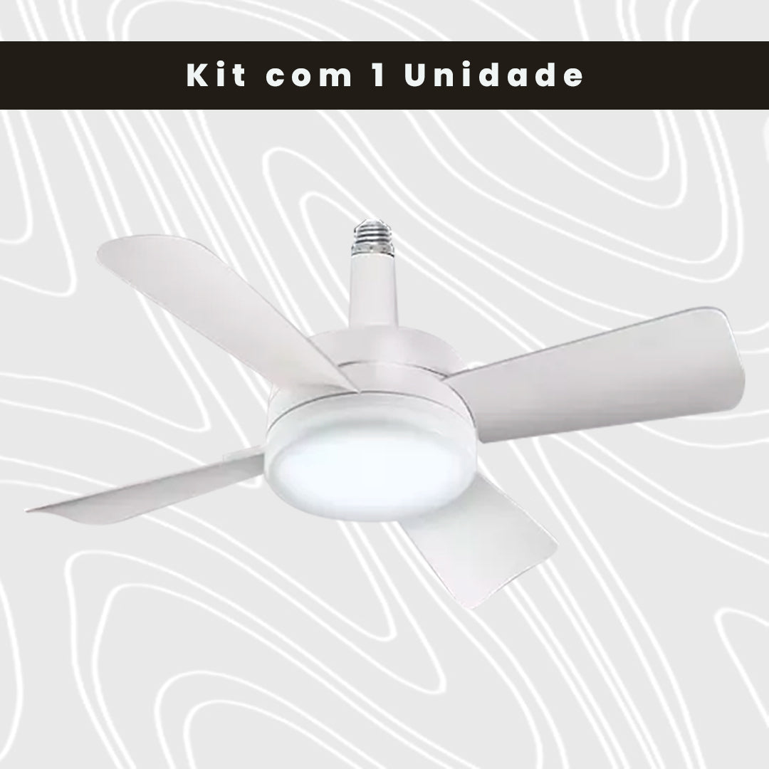 💡 Luminária Ventilador LED 2 em 1 – Potência e Conforto no Seu Ambiente!
