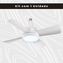 💡 Luminária Ventilador LED 2 em 1 – Potência e Conforto no Seu Ambiente!