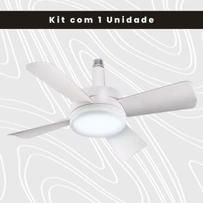 💡 Luminária Ventilador LED 2 em 1 – Potência e Conforto no Seu Ambiente!