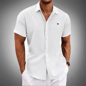 Camisa Manga Curta 100% Linho (PAGUE 2 LEVE 4)