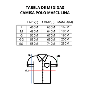 Kit 10 Camisas Polo Masculina / Fred Perry
